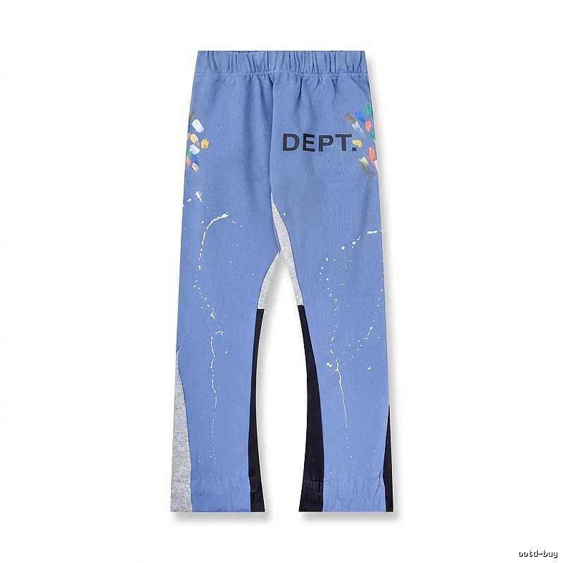 Gallery Dept Graffiti Style Blue Trousers