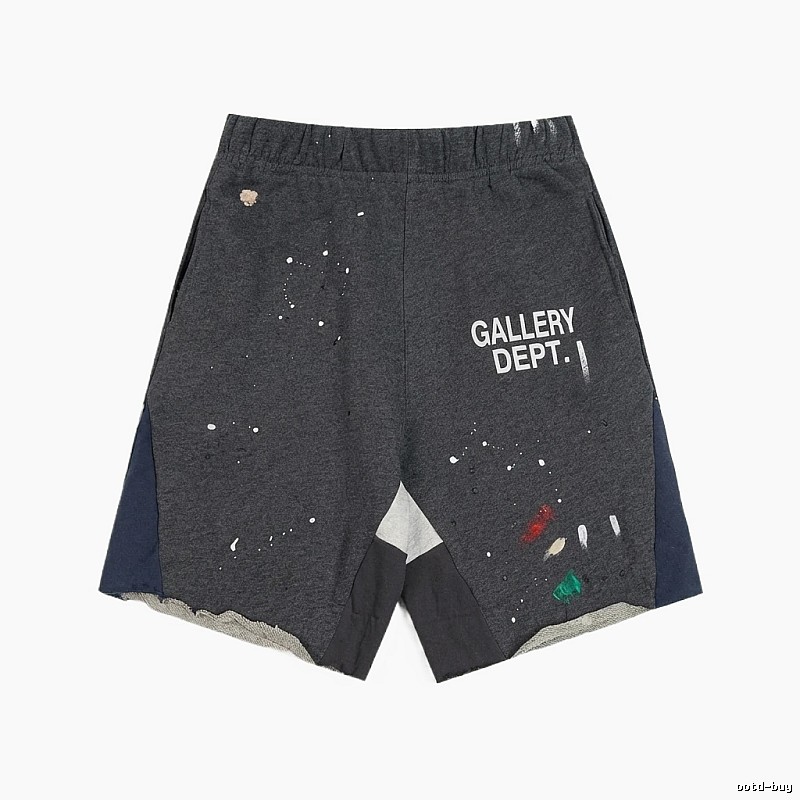 Gallery Dept Graffiti Style Grey Shorts