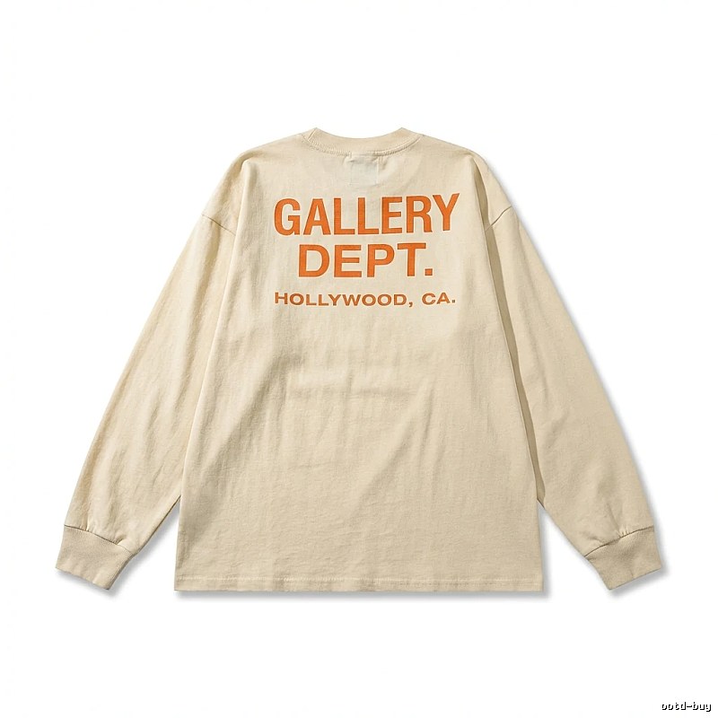 Gallery Dept retro-style beige long-sleeve
