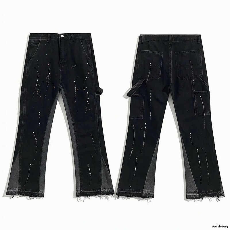 Gallery Dept Workwear Style Black Jeans