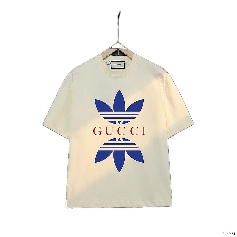 Gucci Co-branded Simple Style White T-shirt
