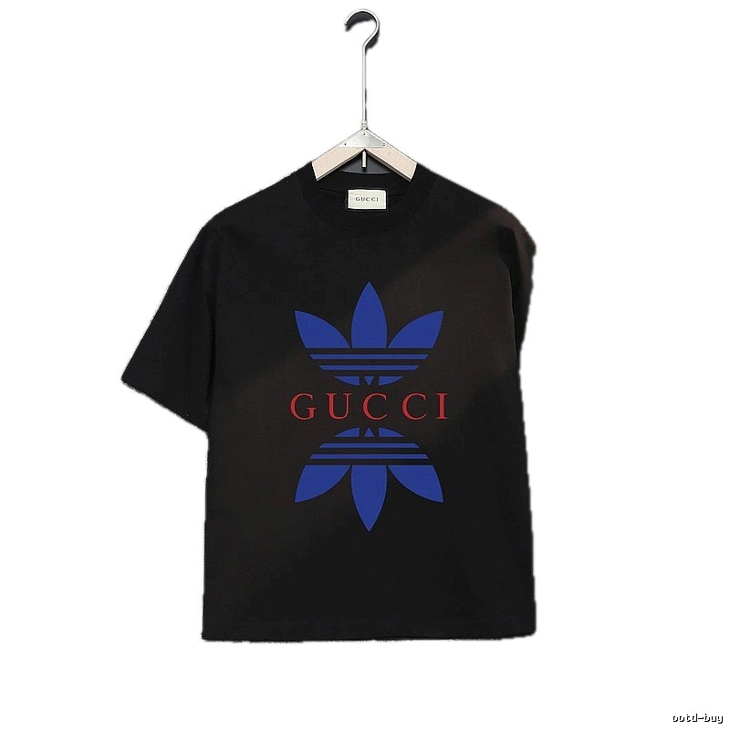 Gucci Co-branded Trendy Black T-shirt
