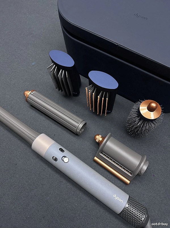 Hair Styler by Dyson with White Multi-attachment Styling Tool Set