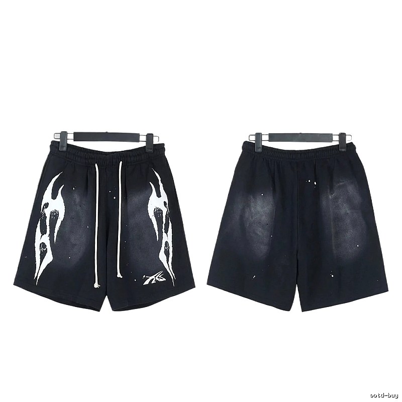 Hellstar dark style black shorts