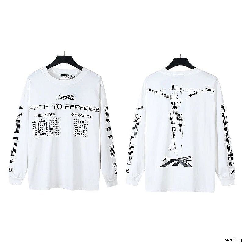 Hellstar religious style white T-shirt