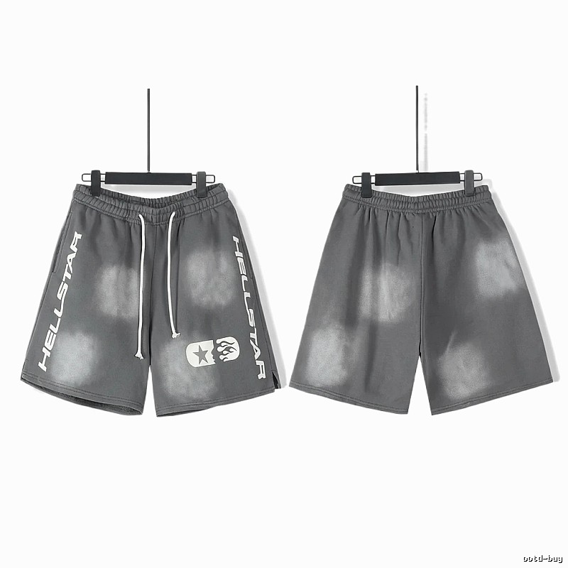 Hellstar Tie - Dye Style Grey Shorts