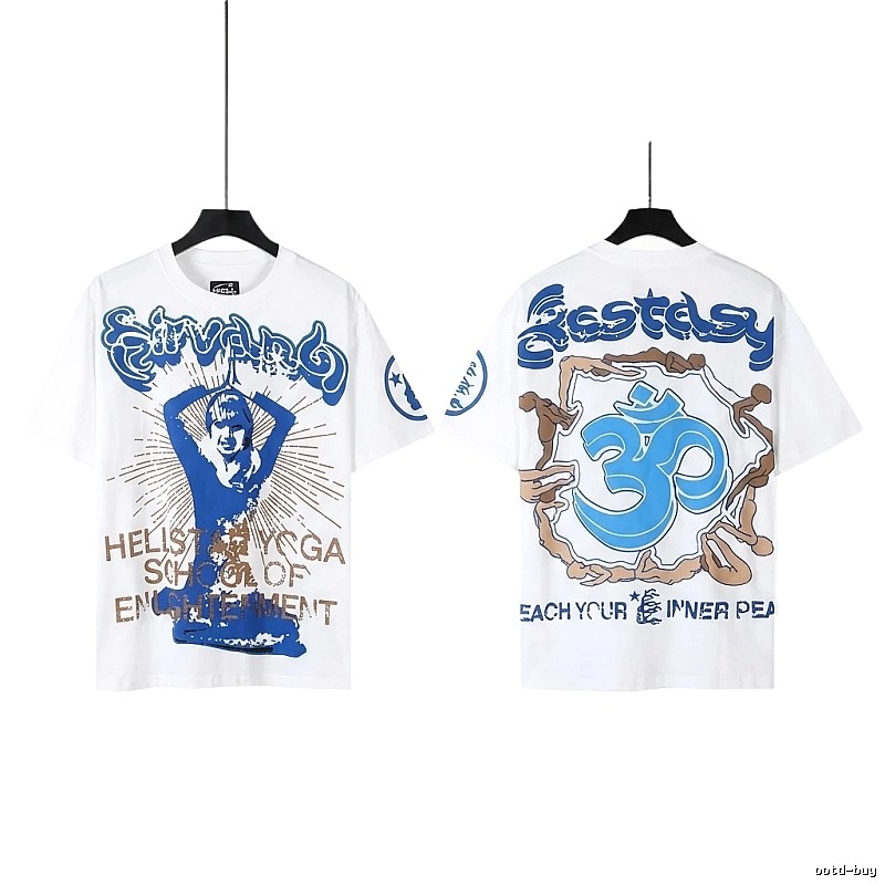 Hellstar Yoga Series White T-shirt