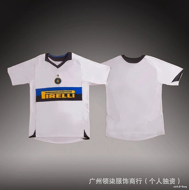 Inter Milan Classic Brehme #3 soccer jersey Blue Black Striped with Travel-Friendly Style