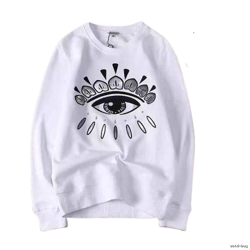 Kenzo Style Kc50 Tiger SweatShirt Logo Detail Graphic