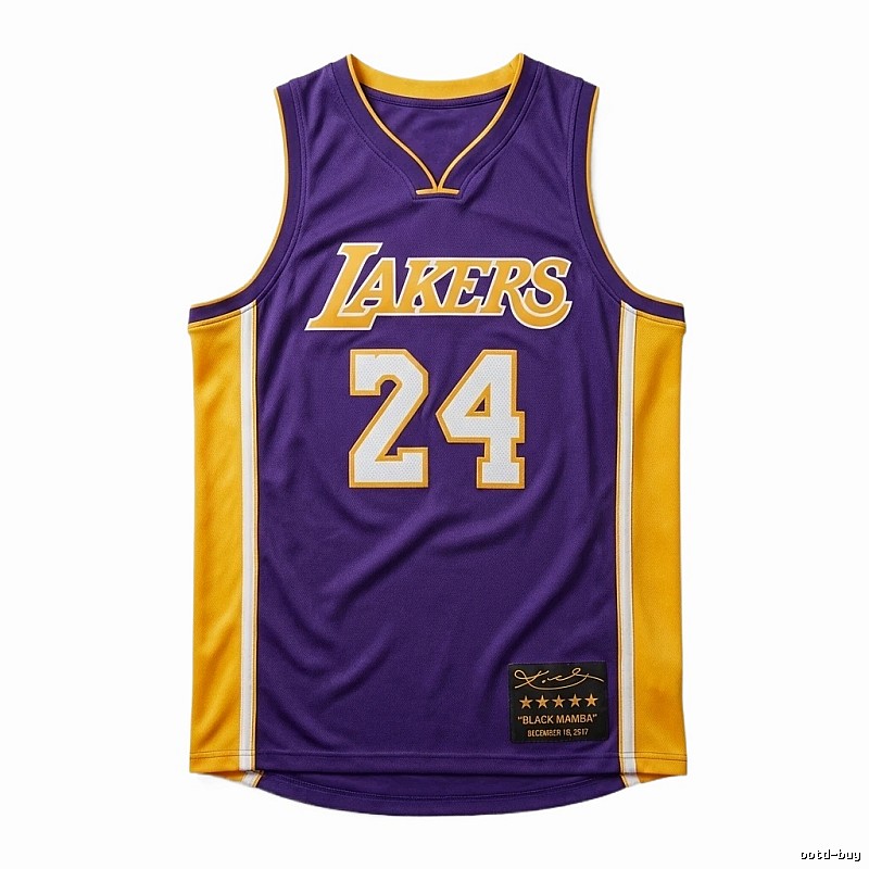 Kobe Lakers No. 24 basketball jersey