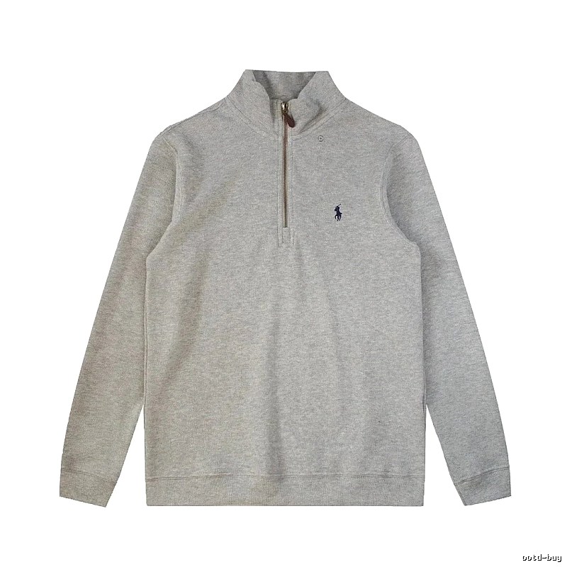 Lacoste Logo Detail Quarter-zip sweatshirt Black Quarter Zip with Relaxed Feel