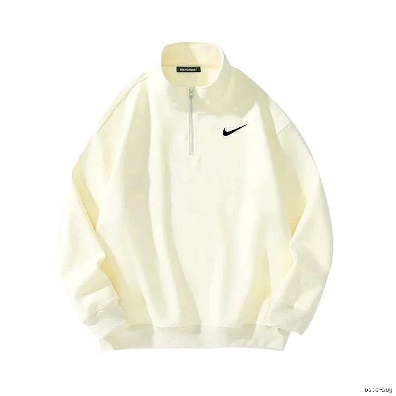 Lacoste Summer Quarter-zip sweatshirt Black Quarter Zip with Bold Graphic