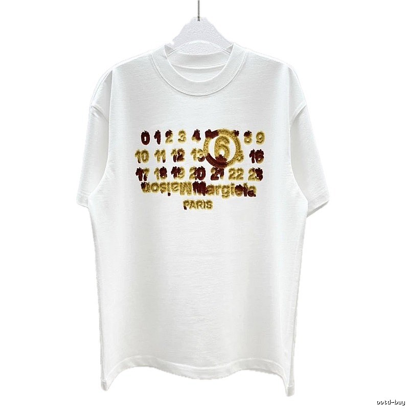 Maison Margiela Number Series High-Street White T-Shirt
