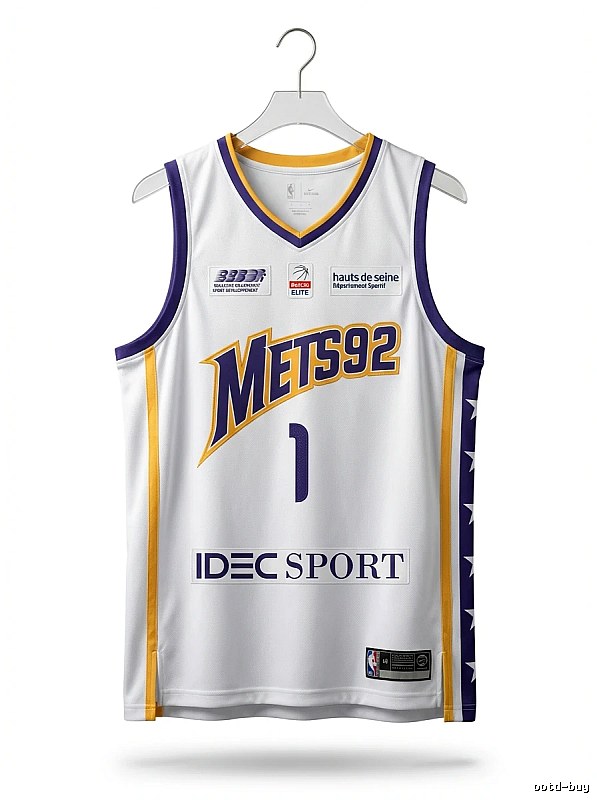 METS92 Sporty White Jersey