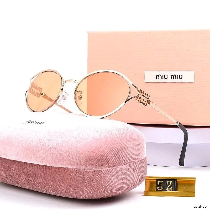 Miu Miu Streetwear Oversized sunglasses Black Oval Sunglasses with Logo Accent