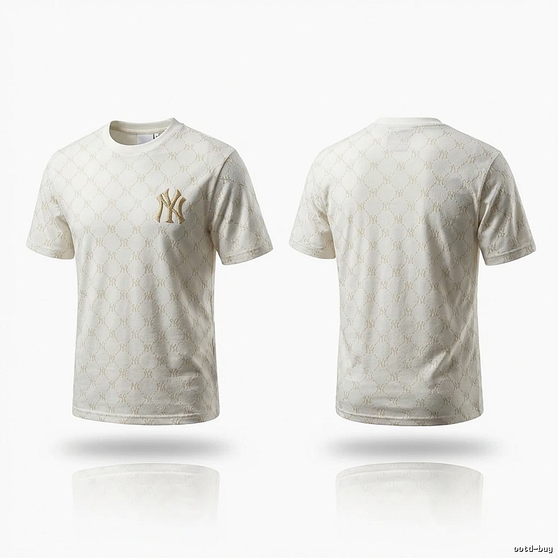 MLB Monogram Style White T-shirt