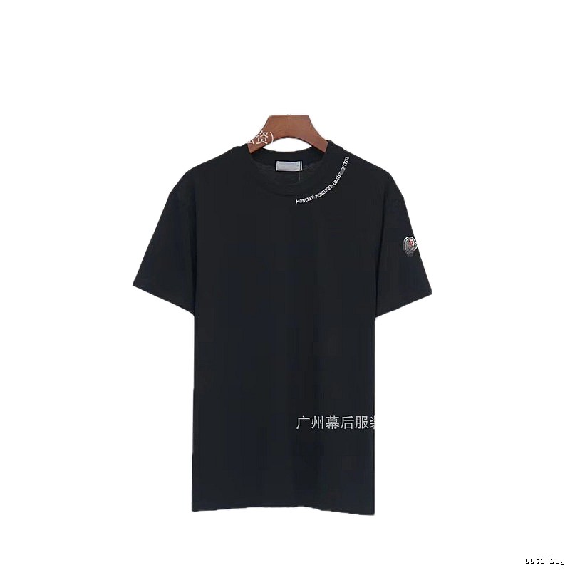 Moncler Classic Casual Style Black Short-sleeve T-shirt