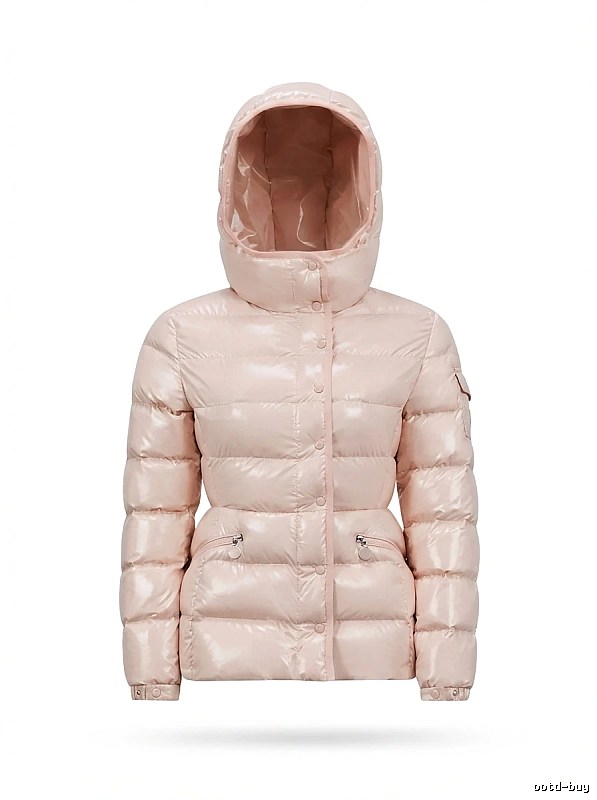 Moncler Classic Pink Down Jacket
