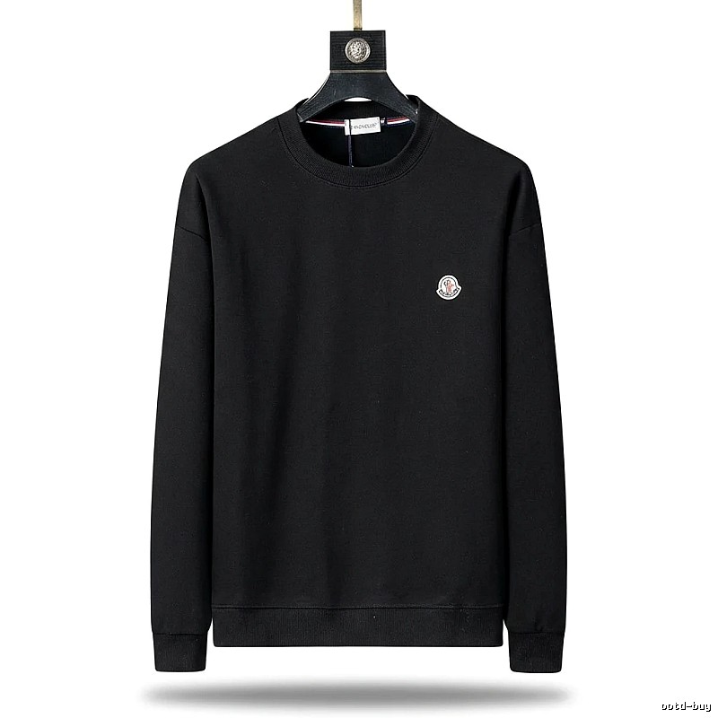 Moncler classic simple black sweatshirt