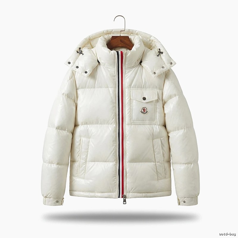 Moncler classic style fashionable white down jacket