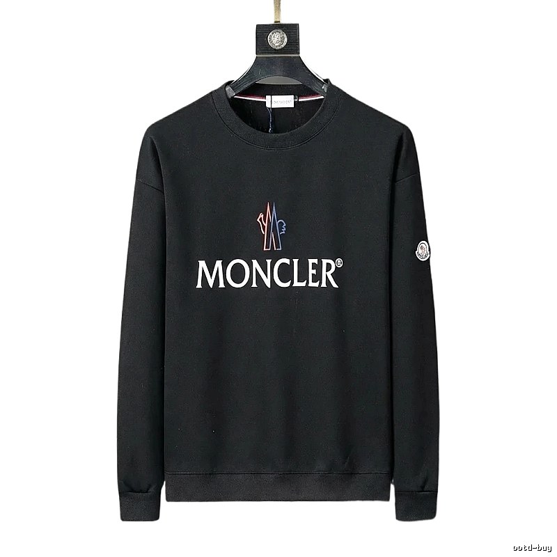 Moncler simple and fashionable black sweatshirt