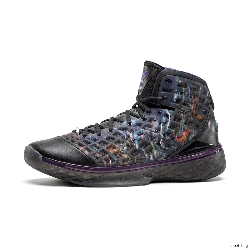 Nike Basketball Shoes Cool Black and Purple Style