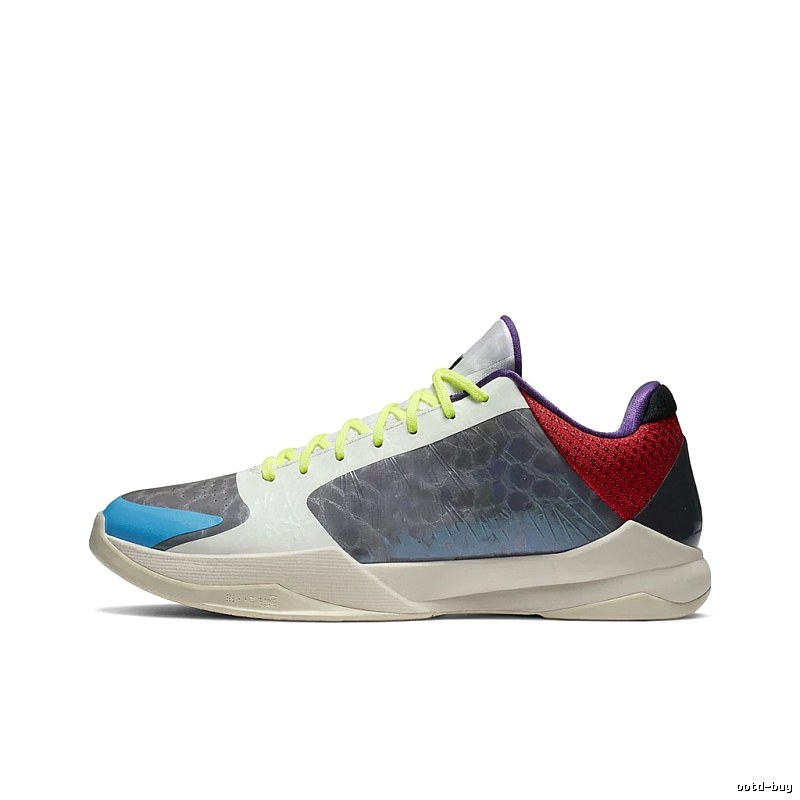 Nike basketball shoes in fashionable multi-color styles.
