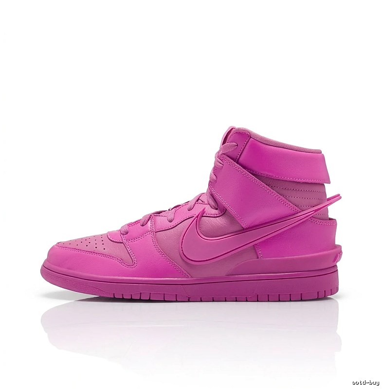 Nike Dunk High High-top Pink Trendy Shoes