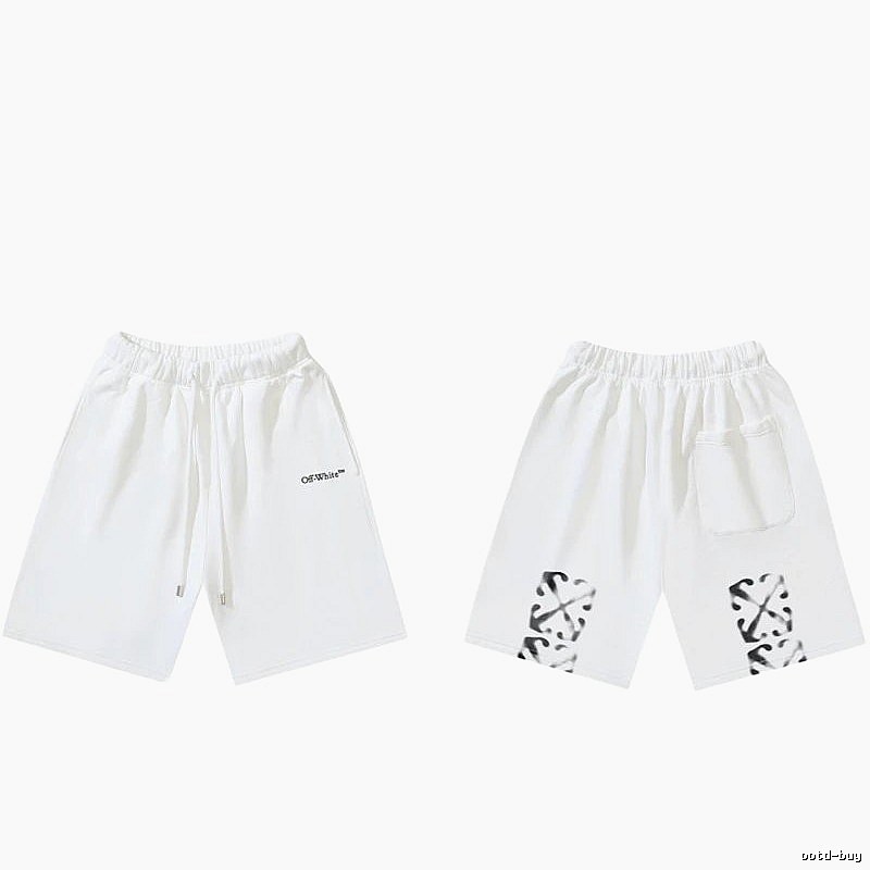 Off-White trendy and cool style white shorts