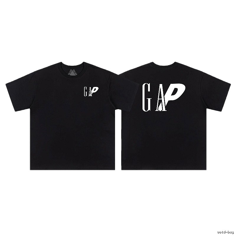 Palace x GAP Street Style Black T-Shirt