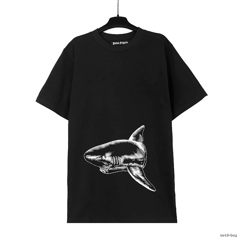 Palm Angels Premium Style Logo T-shirt White Palm Tree for Minimal Outfits