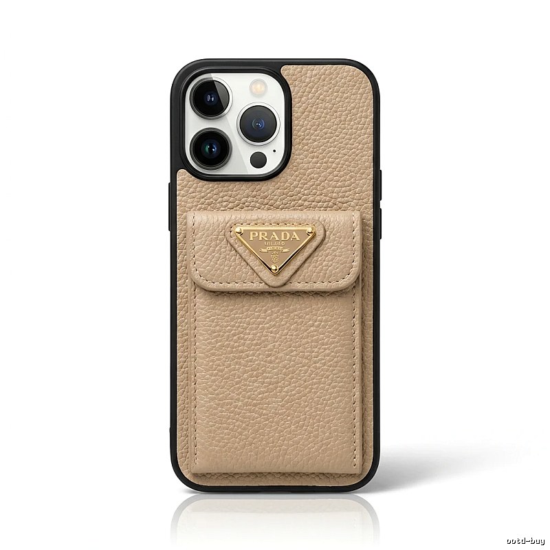 PRADA Khaki iPhone Case