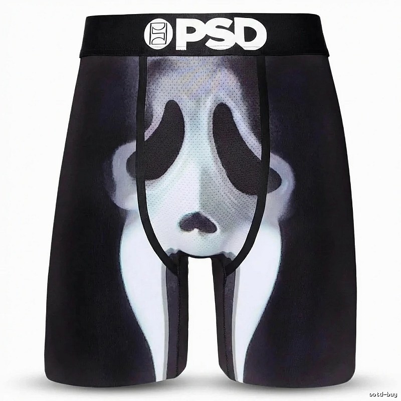 PSD Ghost Face Dark Style Boxer Briefs