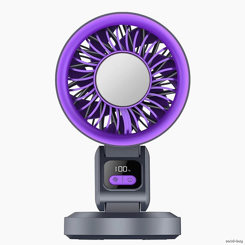 Quick Cooling Desktop Cooling Fan Gray Cold-compress Version