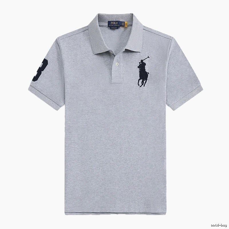 Ralph Lauren Polo Classic Grey Short Sleeve
