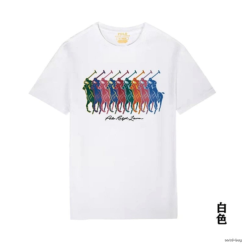Ralph Lauren Polo Colorful Polo - style T - shirt