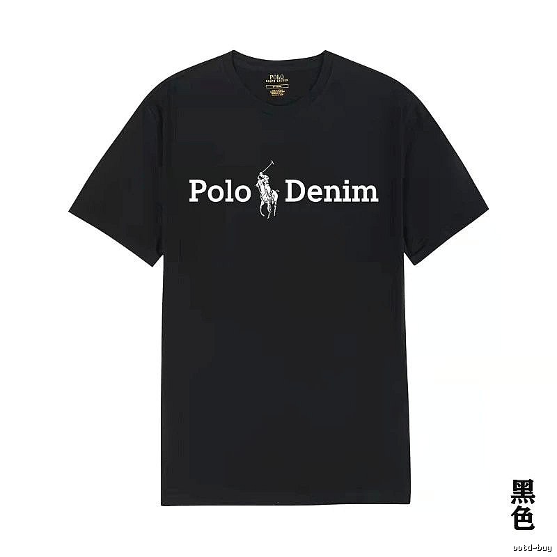 Ralph Lauren Polo Denim Black T-shirt