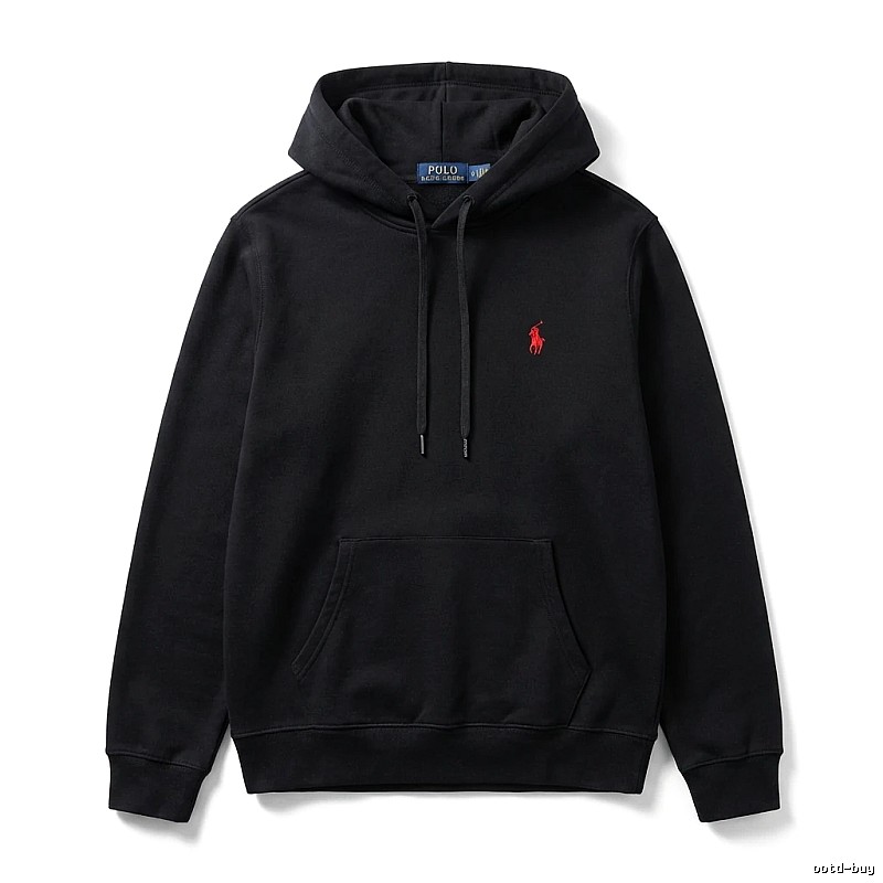 Ralph Lauren Polo hooded black sweatshirt