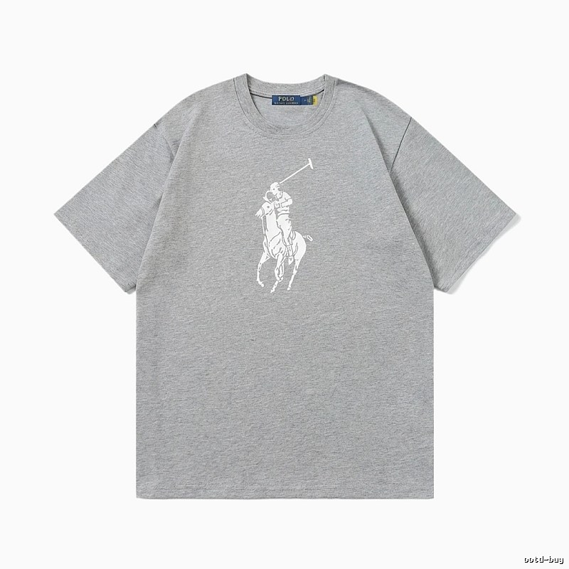 Ralph Lauren Polo-style grey T-shirt