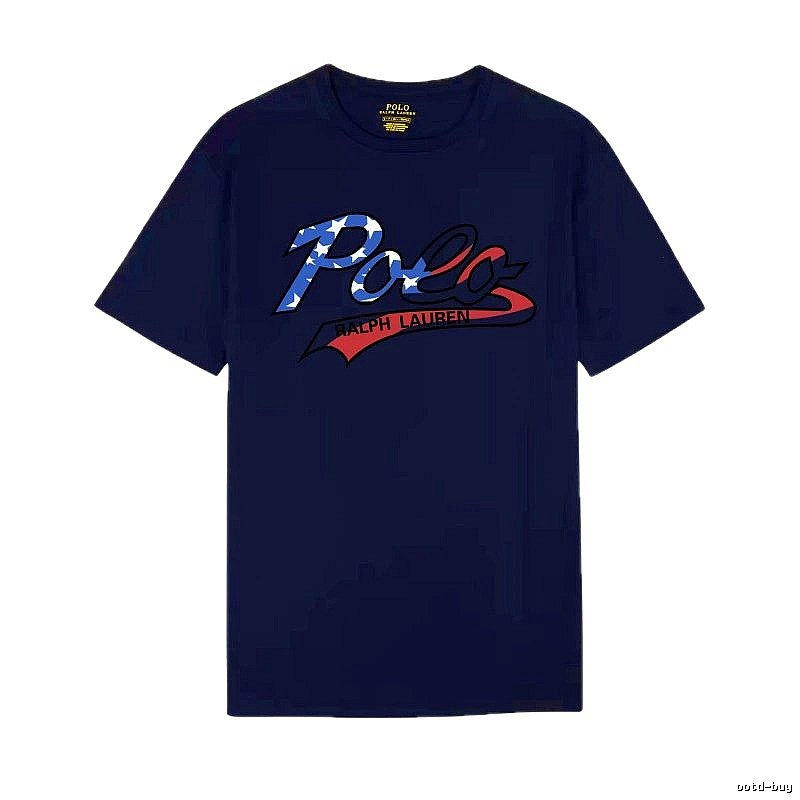 Ralph Lauren Polo trendy brand royal blue T-shirt
