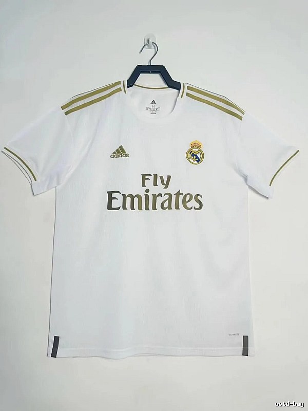 Real Madrid Resort Retro Teka soccer jersey White Retro Football with Premium Look
