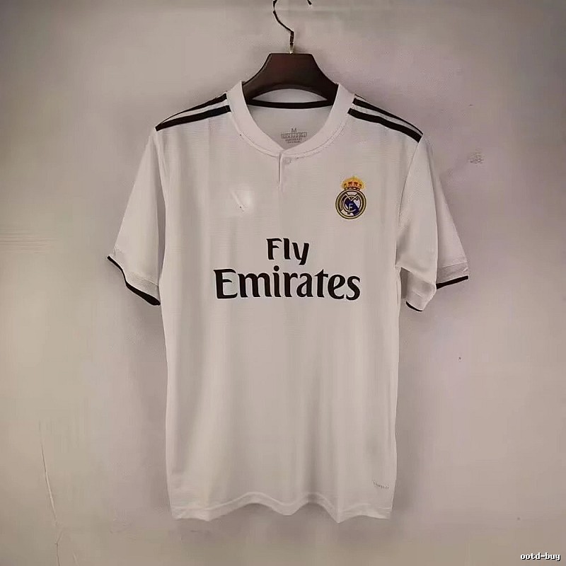 Real Madrid Streetwear Retro Teka soccer jersey White Retro Football with Practical Shape
