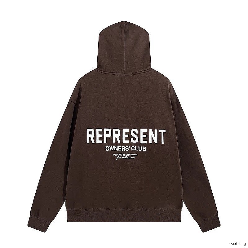 Represent Lightweight Owners Club hoodie Navy Large Represent for Trend Styling