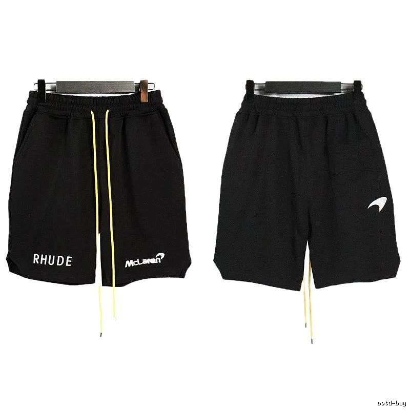 RHUDE Co-branded Black Shorts