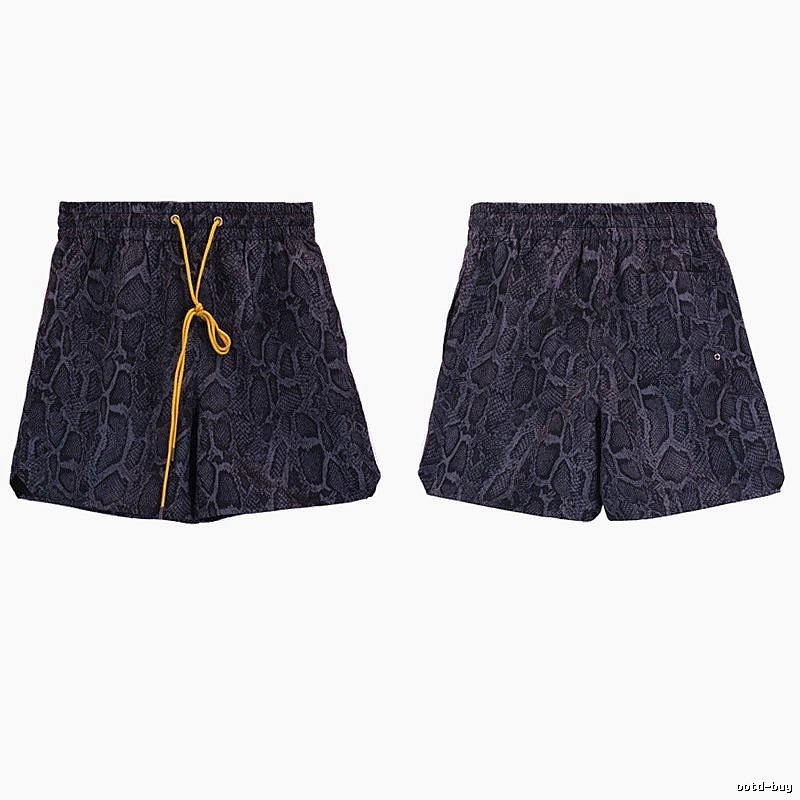 RHUDE Snake Print Casual Shorts