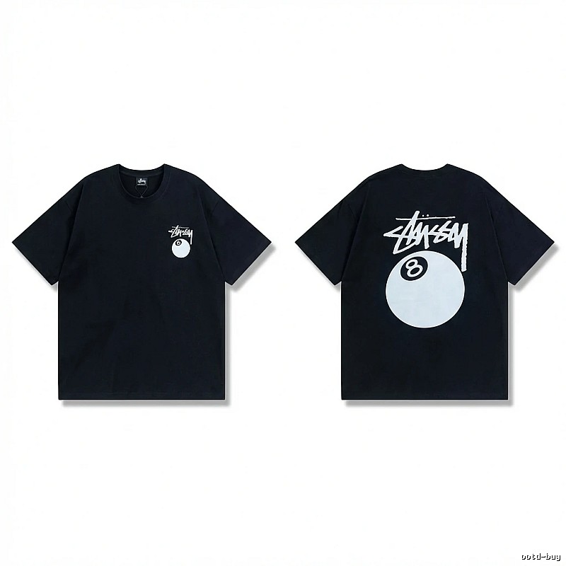 Stussy 8-Ball Series Black T-shirt