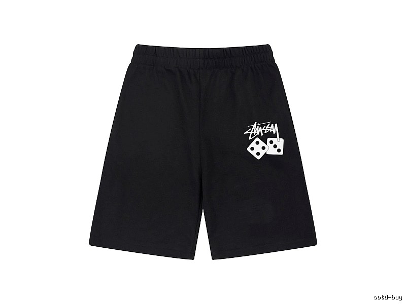 Stussy Dice Style Black Shorts