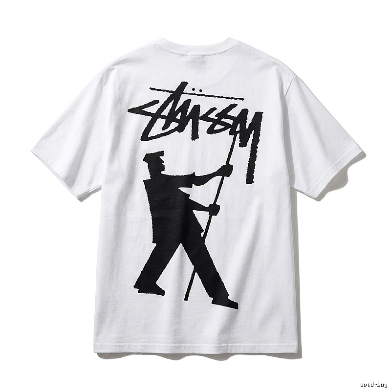 Stussy Graffiti Style White T-shirt