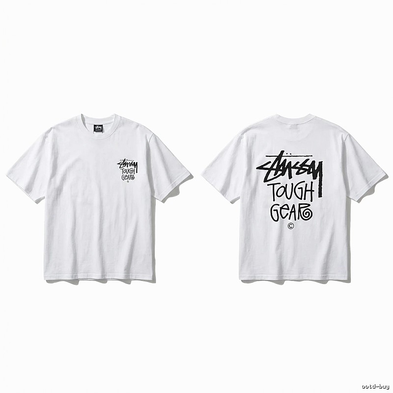 Stussy Graffiti Style White T-shirt