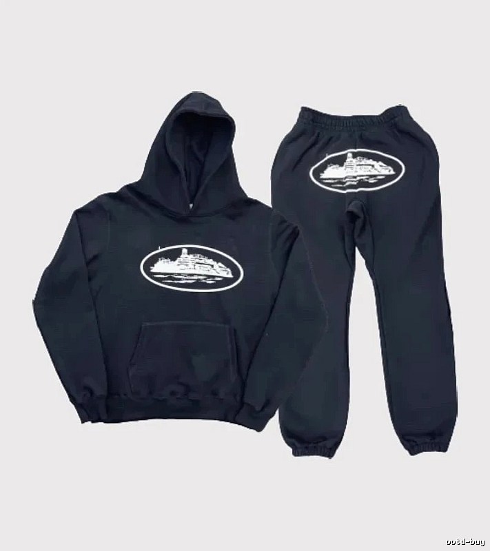 Stussy Matching Set Black Tracksuit Set City Outfit Logo